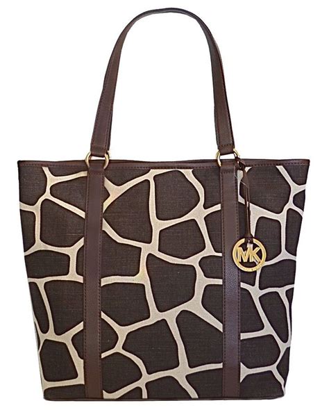 michael kors giraffe purse